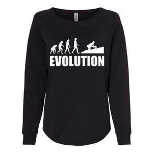 Great Roofer Evolution Design Roofing Craft Roofer Womens California Wash Sweatshirt