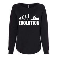 Great Roofer Evolution Design Roofing Craft Roofer Womens California Wash Sweatshirt