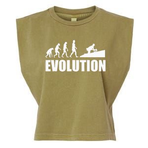 Great Roofer Evolution Design Roofing Craft Roofer Garment-Dyed Women's Muscle Tee