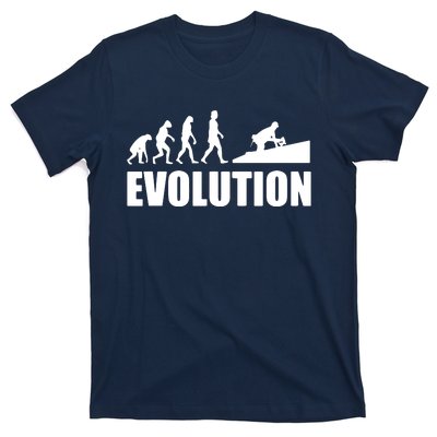 Great Roofer Evolution Design Roofing Craft Roofer T-Shirt