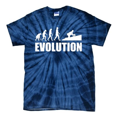 Great Roofer Evolution Design Roofing Craft Roofer Tie-Dye T-Shirt