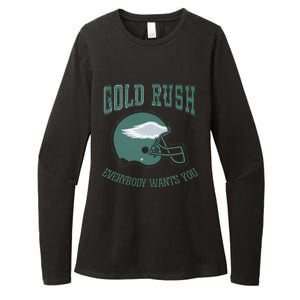 Gold Rush Everybody Wants You Womens CVC Long Sleeve Shirt