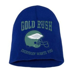 Gold Rush Everybody Wants You Short Acrylic Beanie