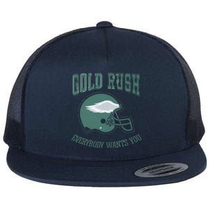 Gold Rush Everybody Wants You Flat Bill Trucker Hat