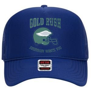 Gold Rush Everybody Wants You High Crown Mesh Back Trucker Hat