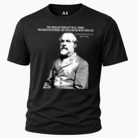 General Robert E Lee Quote Cooling Performance Crew T-Shirt