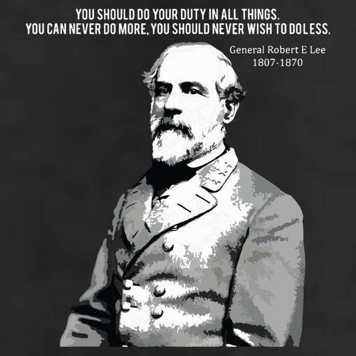 General Robert E Lee Quote Adult Drive Performance Visor