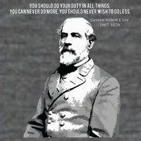General Robert E Lee Quote Zip Tote Bag
