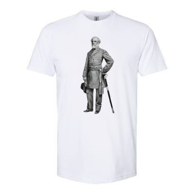 General Robert E Lee Standing Softstyle® CVC T-Shirt