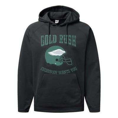 Gold Rush Everybody Wants You Performance Fleece Hoodie