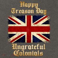 Great Britain Happy Treason Day Ungrateful Colonials Cotton Canvas Backpack