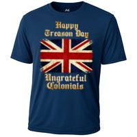 Great Britain Happy Treason Day Ungrateful Colonials Cooling Performance Crew T-Shirt
