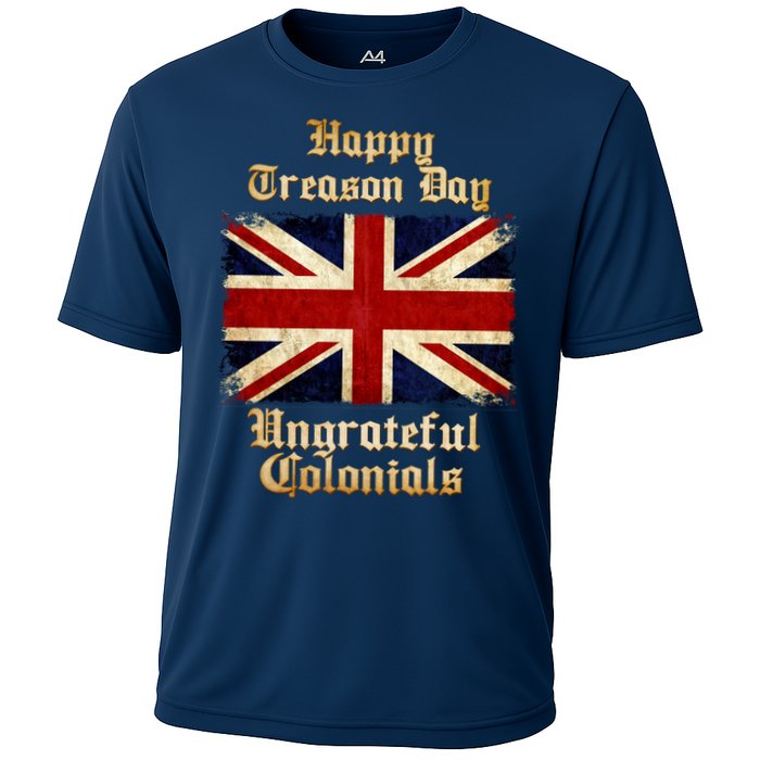 Great Britain Happy Treason Day Ungrateful Colonials Cooling Performance Crew T-Shirt