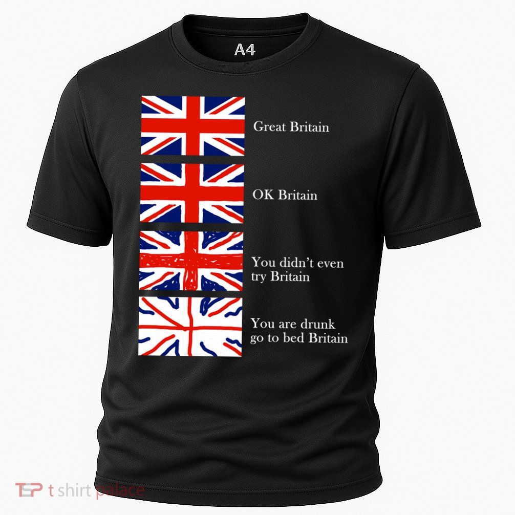 Great Britain OK Britain Funny Sarcastic Performance Shirt