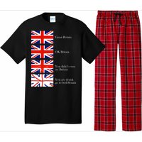 Great Britain OK Britain Funny Sarcastic Pajama Set