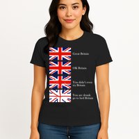 Great Britain OK Britain Funny Sarcastic Womens T-Shirt