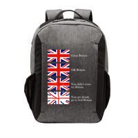 Great Britain OK Britain Funny Sarcastic Vector Backpack