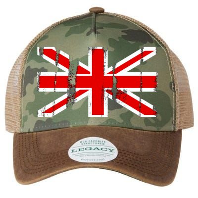 Great Britain Vintage British Union Flag Legacy Tie Dye Trucker Hat