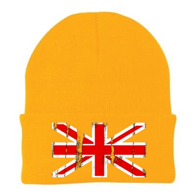 Great Britain Vintage British Union Flag Knit Cap Winter Beanie