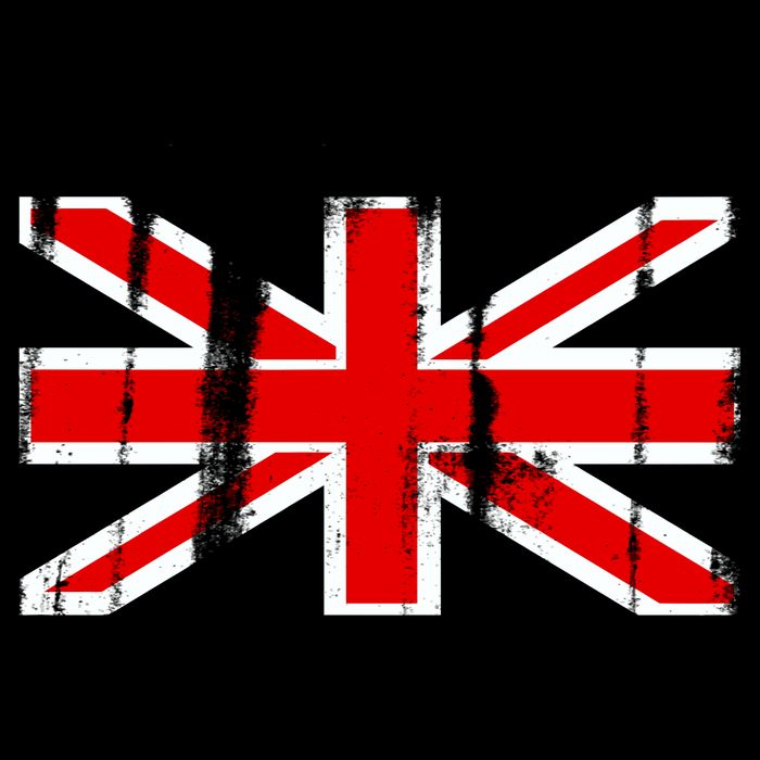 Great Britain Vintage British Union Flag Womens Tank Top