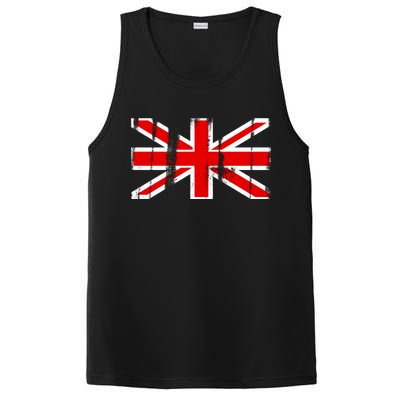 Great Britain Vintage British Union Flag PosiCharge Competitor Tank