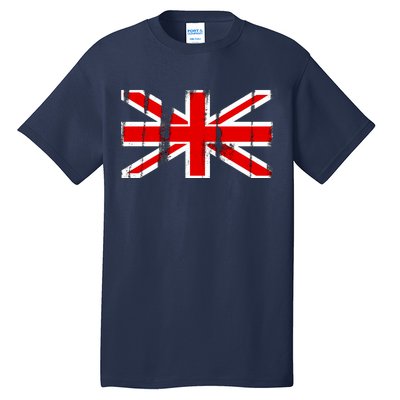 Great Britain Vintage British Union Flag Tall T-Shirt