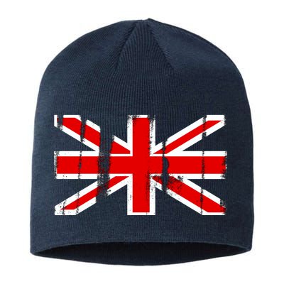 Great Britain Vintage British Union Flag Sustainable Beanie