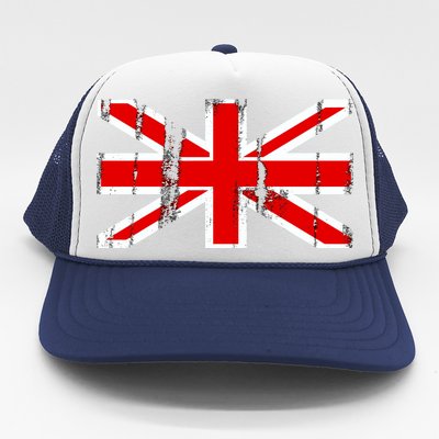 Great Britain Vintage British Union Flag Trucker Hat