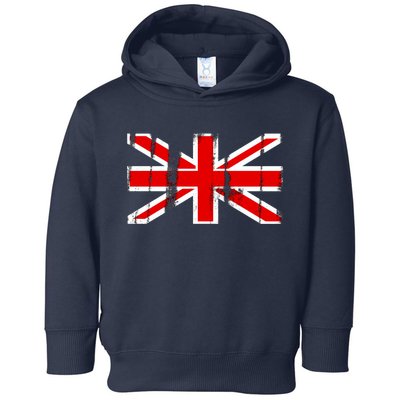 Great Britain Vintage British Union Flag Toddler Hoodie