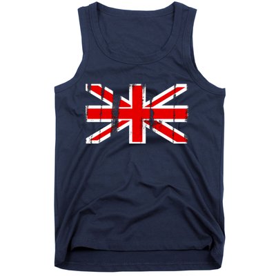 Great Britain Vintage British Union Flag Tank Top