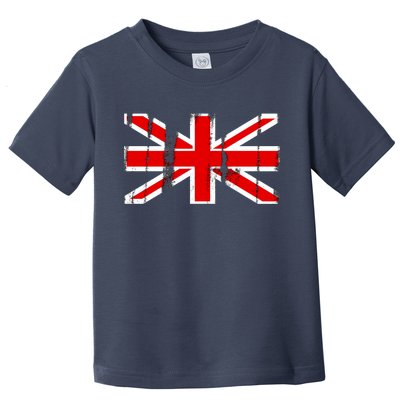 Great Britain Vintage British Union Flag Toddler T-Shirt