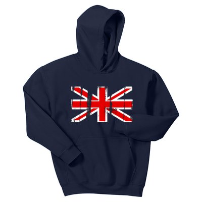 Great Britain Vintage British Union Flag Kids Hoodie