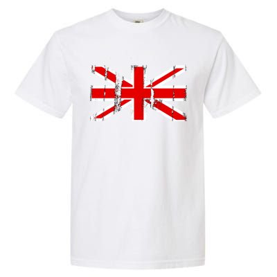 Great Britain Vintage British Union Flag Garment-Dyed Heavyweight T-Shirt