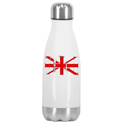 Great Britain Vintage British Union Flag Stainless Steel Insulated Water Bottle