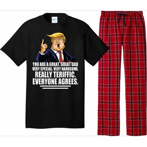 Great Dad! Everyone Agrees Trump Funny Father Pajama Set