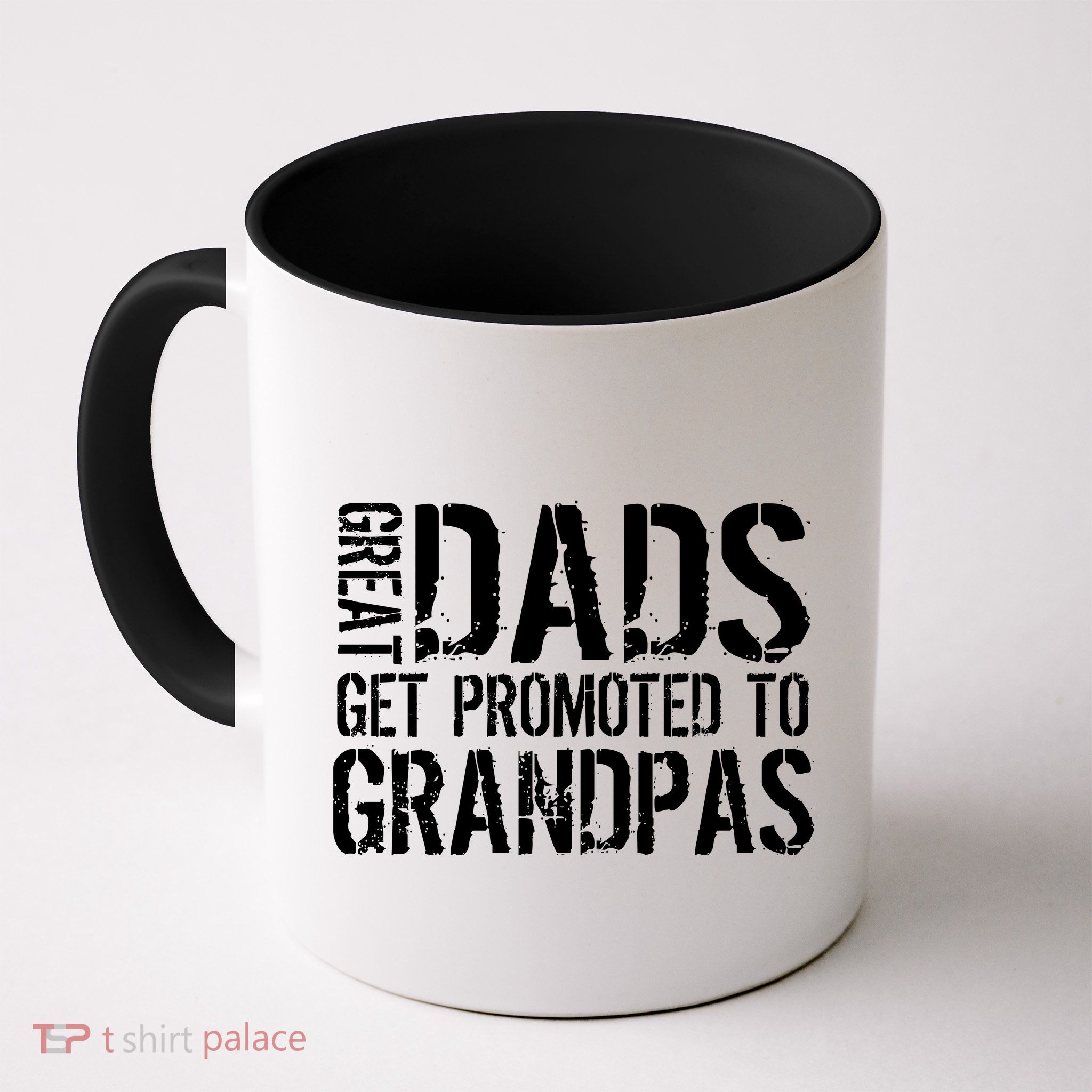 Great Dads Get Promoted To Grandpas Mug
