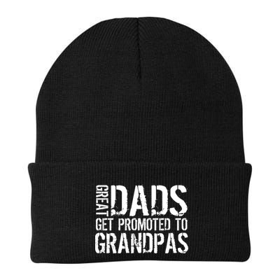 Great Dads Get Promoted To Grandpas Beanie