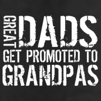 Great Dads Get Promoted To Grandpas Golf Towel