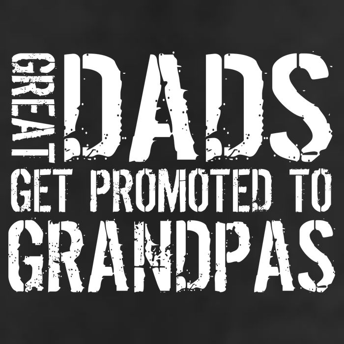 Great Dads Get Promoted To Grandpas Golf Towel
