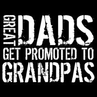 Great Dads Get Promoted To Grandpas Kids T-Shirt