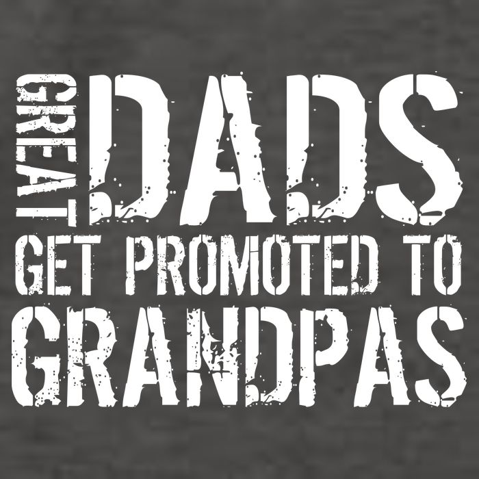 Great Dads Get Promoted To Grandpas Vector Backpack