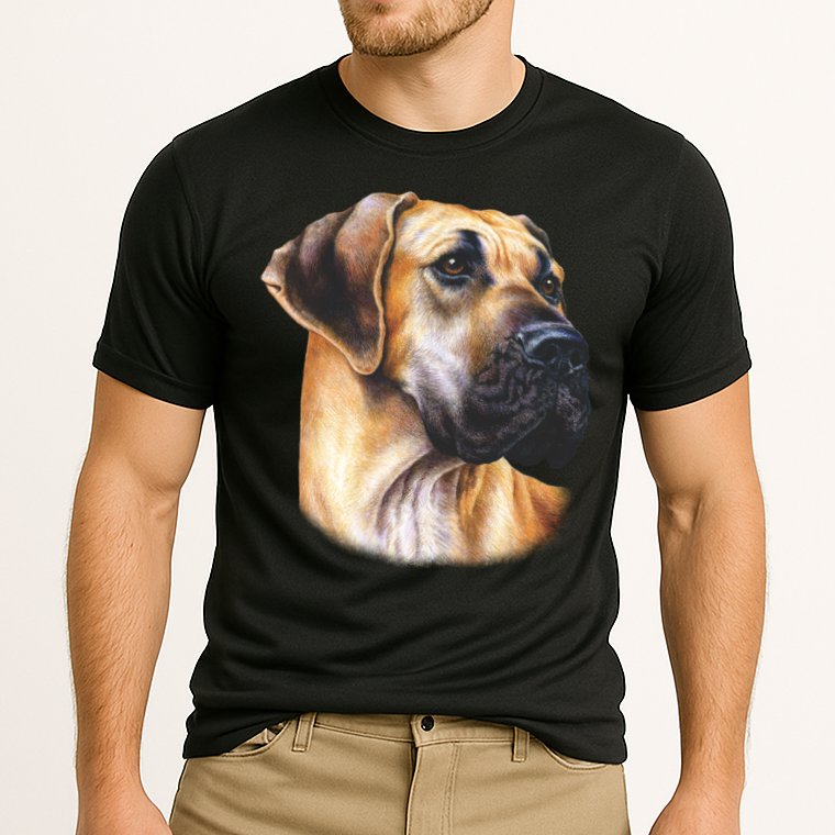 Great Dane Face Cooling Performance Crew T-Shirt