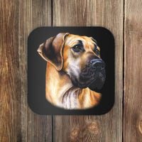 Great Dane Face Coaster