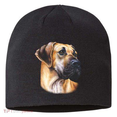 Great Dane Face Sustainable Beanie