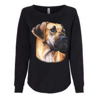 Great Dane Face Womens California Wash Sweatshirt