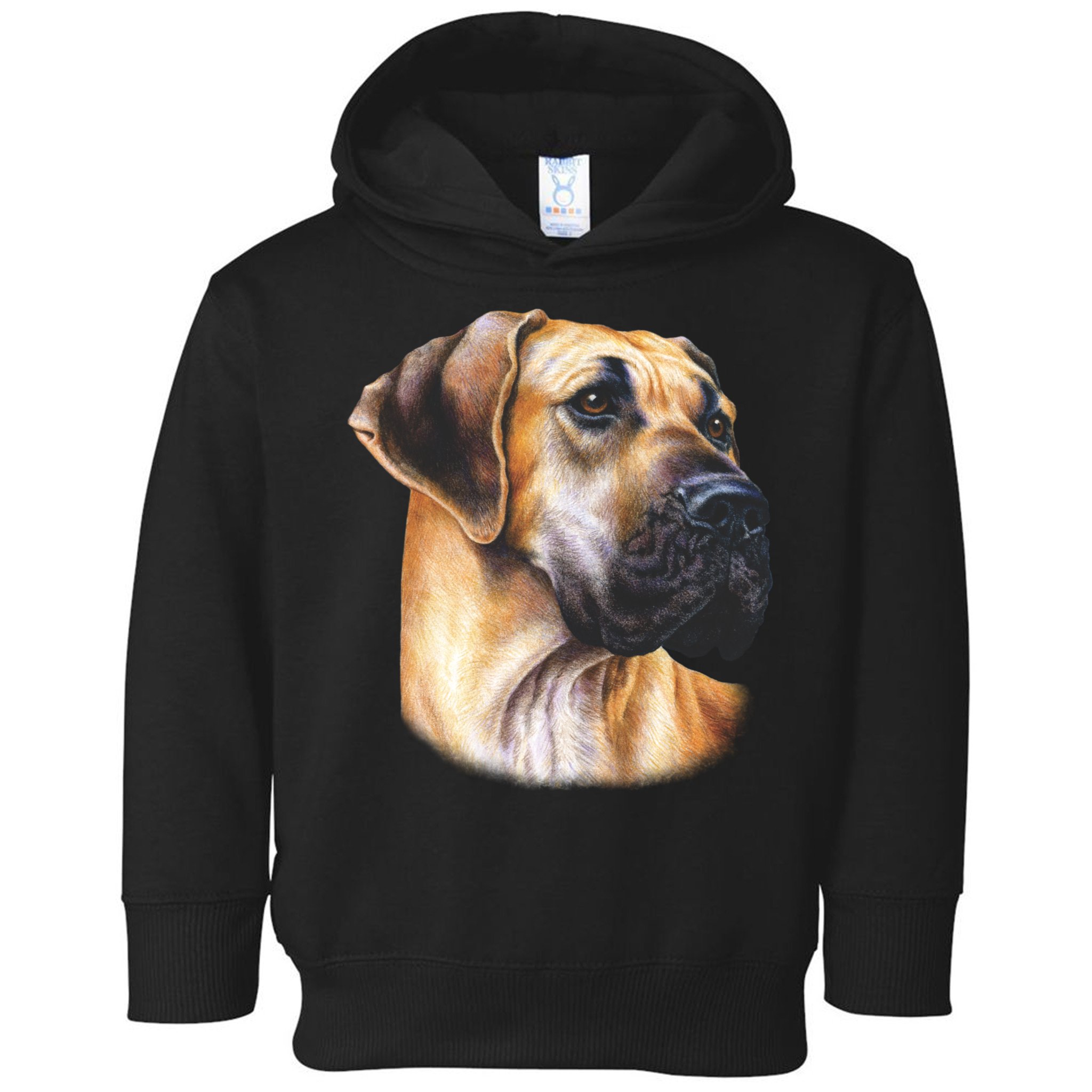 Great Dane Face Toddler Hoodie