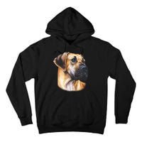 Great Dane Face Tall Hoodie