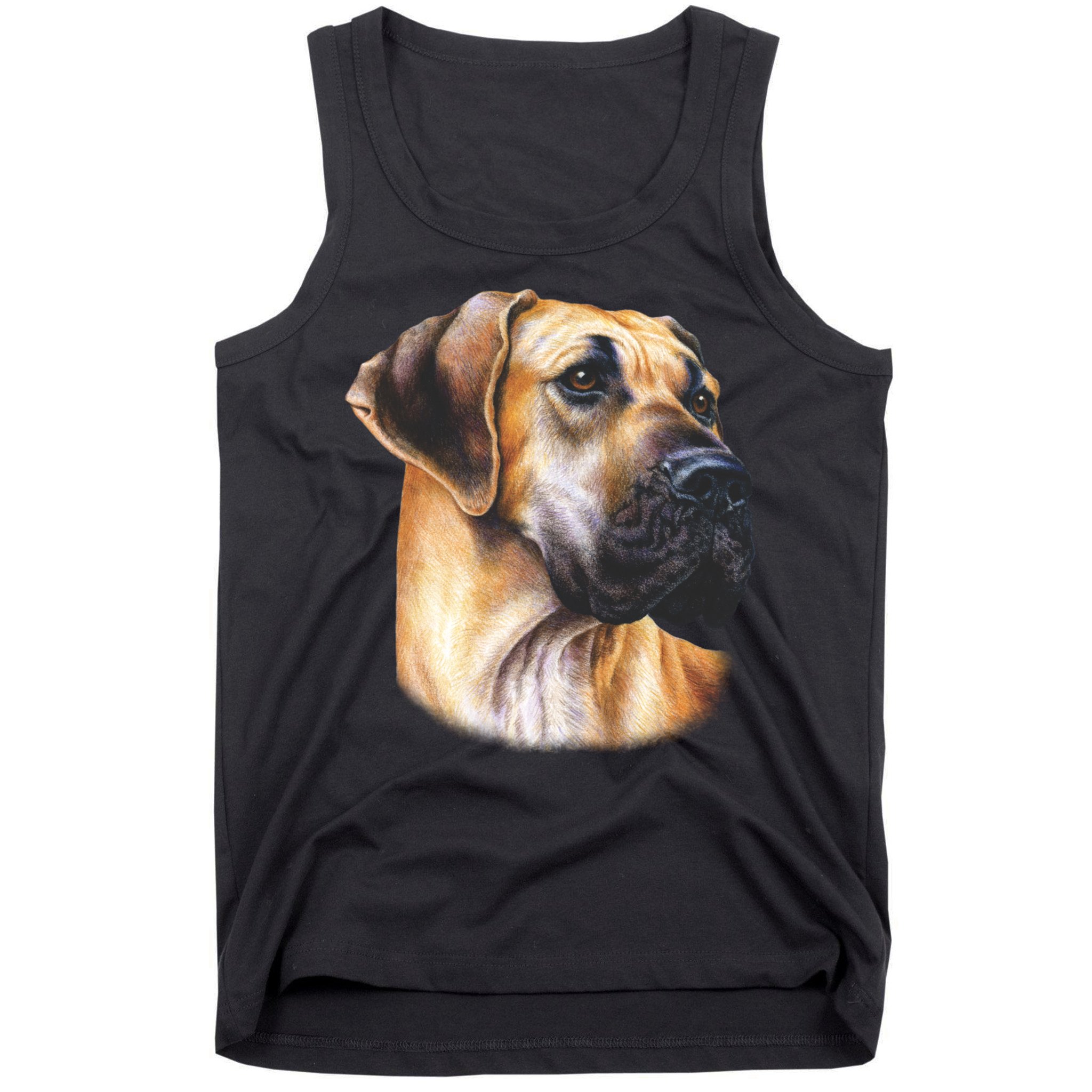 Great Dane Face Tank Top