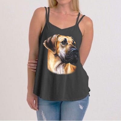 Great Dane Face Women's Strappy Tank