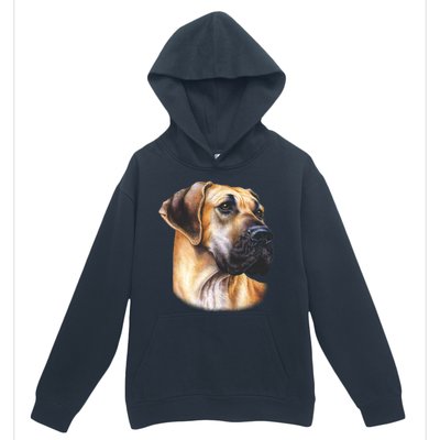 Great Dane Face Urban Pullover Hoodie